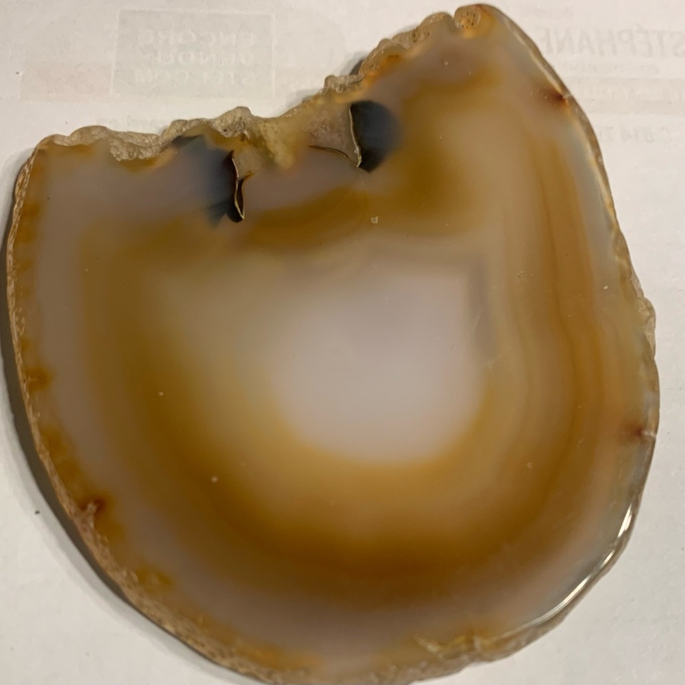 💎🔥 Agate stone slice - Picture 6 of 9